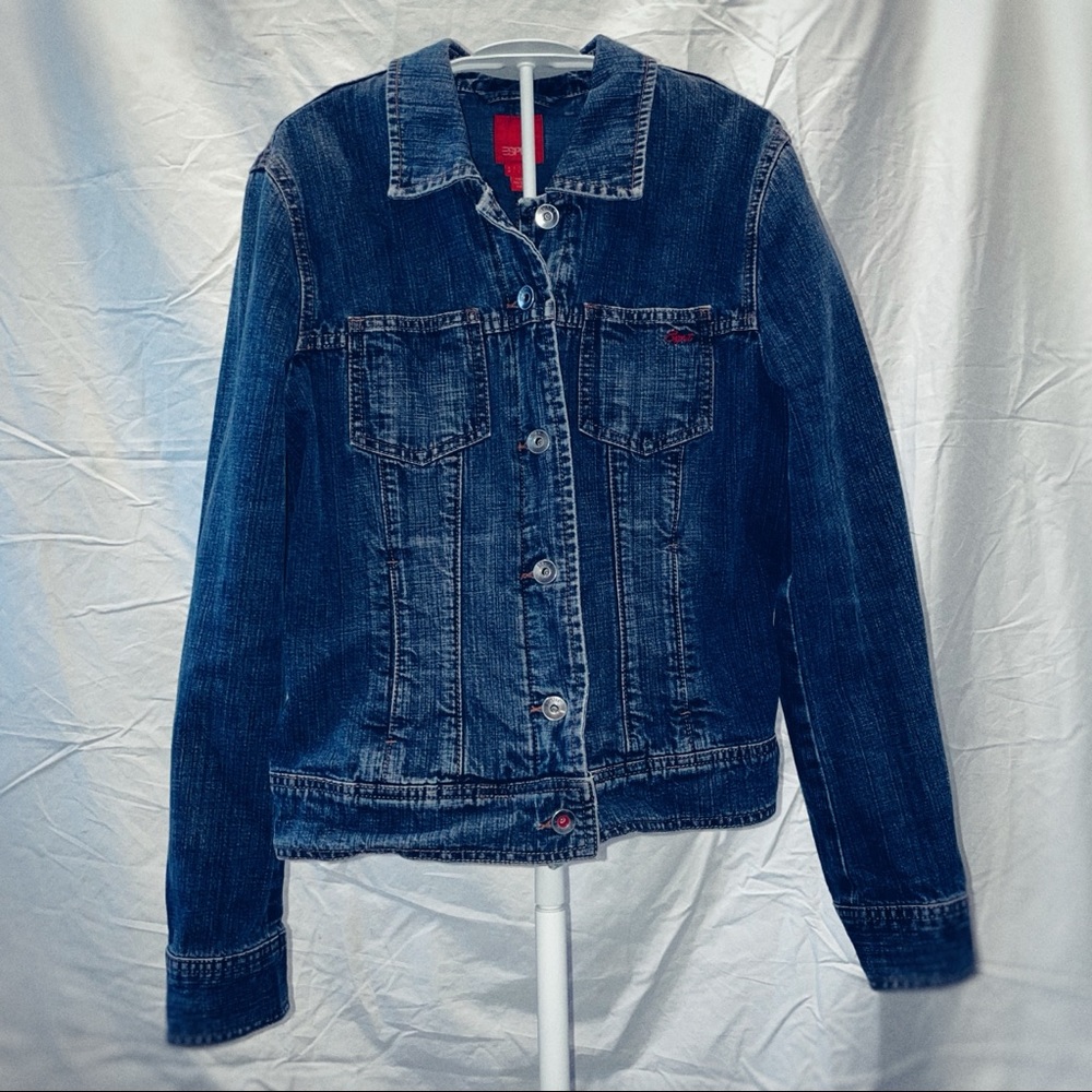 ESPRIT denim jean jacket size medium